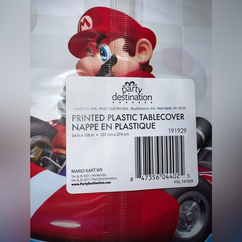 Super Mario Kart HUGE Birthday Party Decorations Pack - Picture 12 of 13